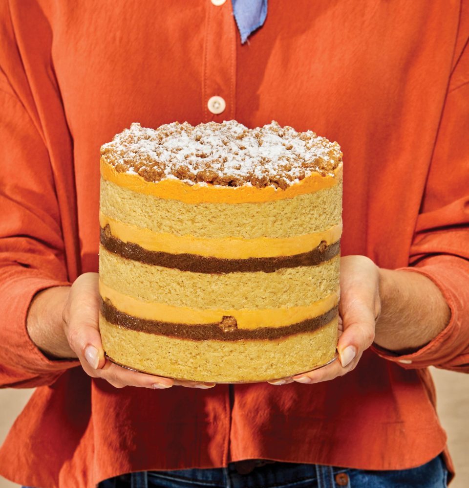 6" Pumpkin Coffee-Cake Cake